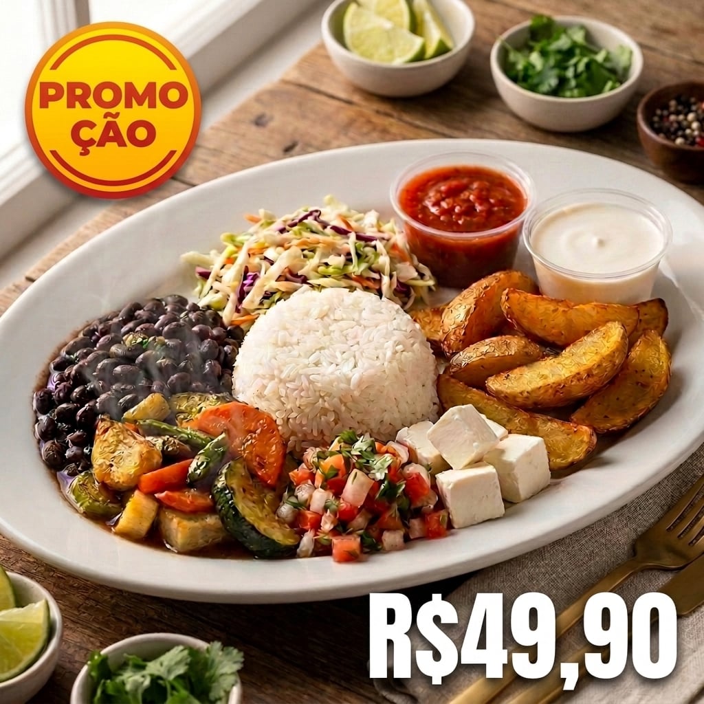 Prato feito · post promocional